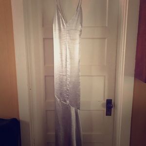 Sleek and sexy silver dress from H&M